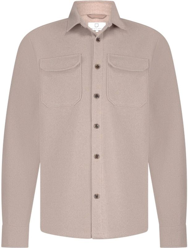 Born With Appetite - Overshirt - Zand - Reggie Shirtjacket