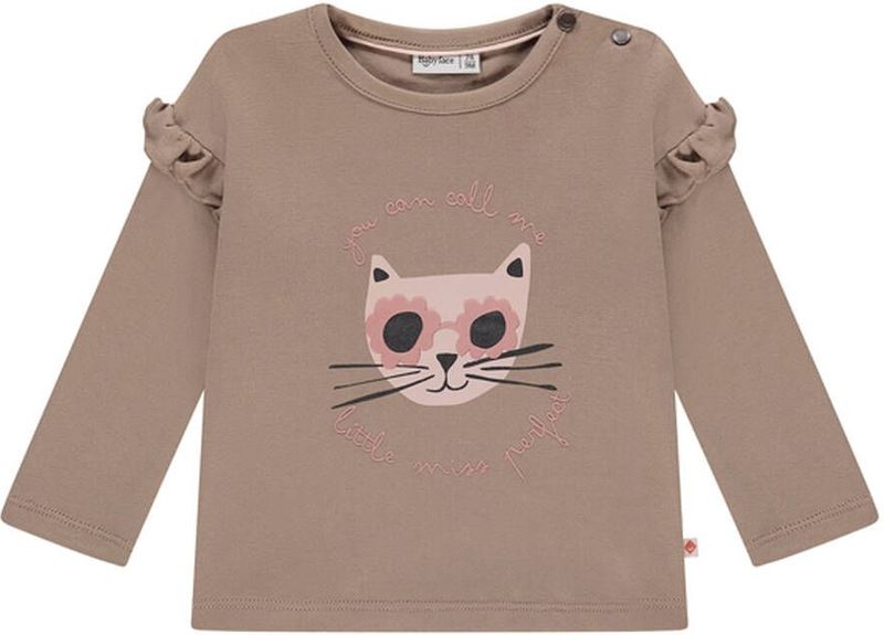 Babyface - Longsleeve - Bruin - Voor Baby Meisje