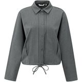 Yaya - Blouse - Antraciet - Dames