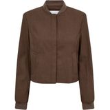 Co'Couture - New Boston CC Crop Jacket - Tussenjas - Bruin