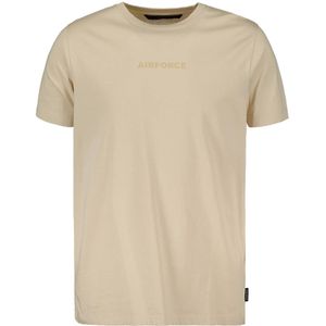 Airforce T-shirt korte mouw GEM0883-SS24 Zand