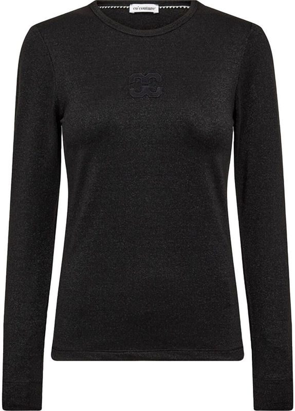 Co'couture Top lange mouw 33210 MannyCC Zwart