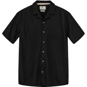 Anerkjendt Overhemd korte mouw 901526 AKLEO Zwart