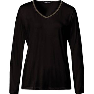 Frank Walder - W52622450 - Top - Zwart - Lange Mouw