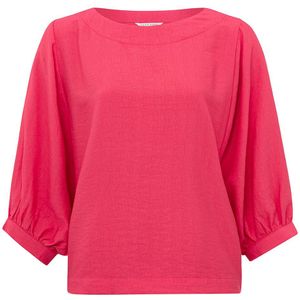 YAYA Top lange mouw 01-701178-404 Midden rood