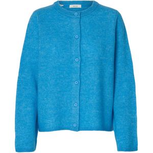 Selected Femme Vest 16098138 LULU Blauw