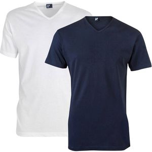 Alan Red T-shirt korte mouw 6671/2 VERMONT 2-PCK Donker blauw
