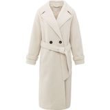 Yaya - Trenchcoat - Wit - Dames