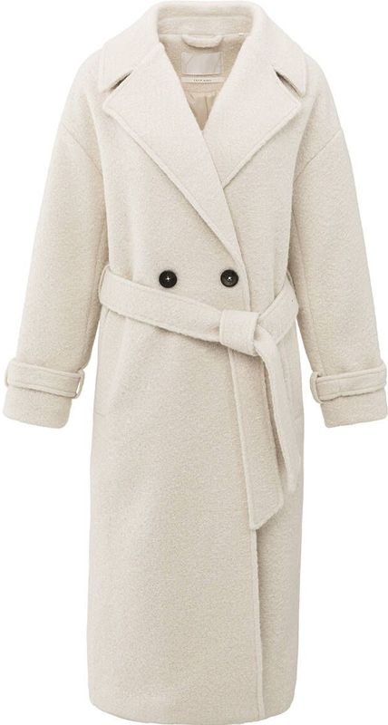 Yaya - Trenchcoat - Wit - Dames