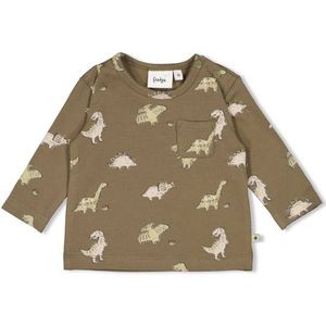 Feetje jongens longsleeve - Olijf