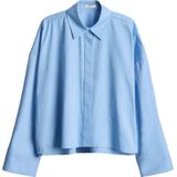 Opus Blouse lange mouw 10492413810100 Blauw