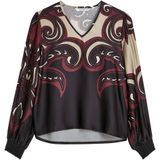 Summum - Blouse lange mouw - Licht beige - 2s3397-12337