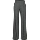 Wide leg broek met elastische band, model 'Chiara'
