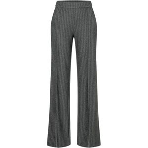 Wide leg broek met elastische band, model 'Chiara'