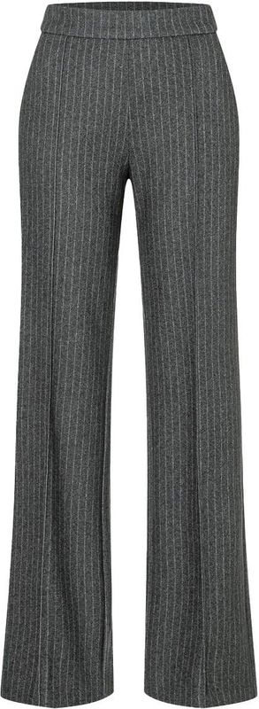 Wide leg broek met elastische band, model 'Chiara'