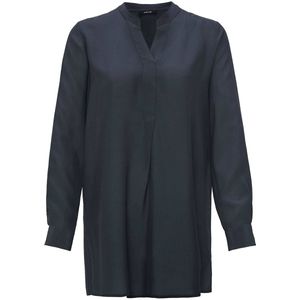 Opus Blouse lange mouw 1008999321100 Midden blauw