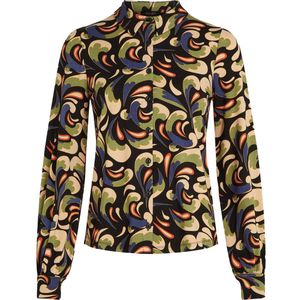 King Louie - Blouse - Zwart/Multicolour