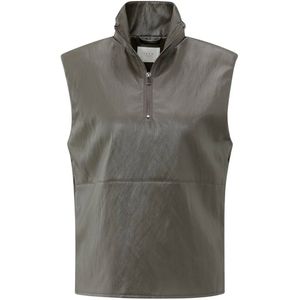 YAYA - 01-029005-510 - Top zonder Mouw - Taupe