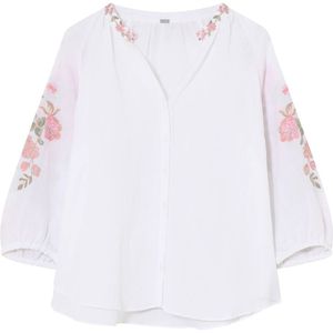 Gustav Blouse lange mouw 53605/7475 ANNSOFIE Wit