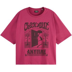 Scotch & Soda T-shirt 177684 Roze