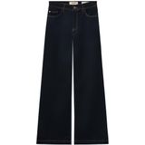 MOS MOSH - Jeans - Donkerblauw - Wide Leg - Mid Waist