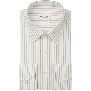 Profuomo Japanese Knitted DreKorte mouw Shirt