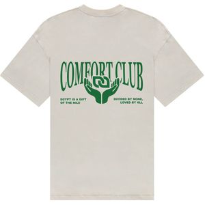 Comfort Club T-shirt korte mouw 41001 ADORE TEE Ecru