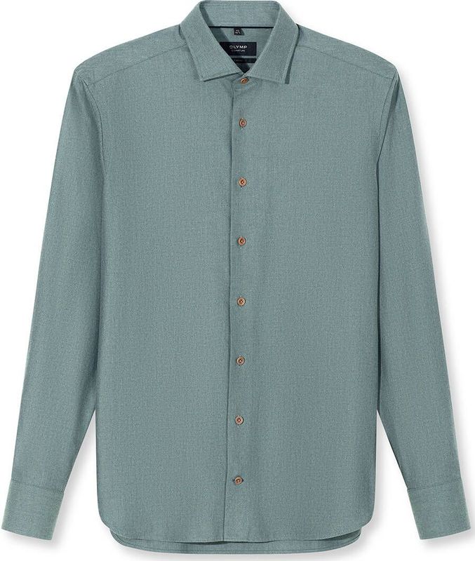 Olymp - Signature Dresshemd - Midden groen