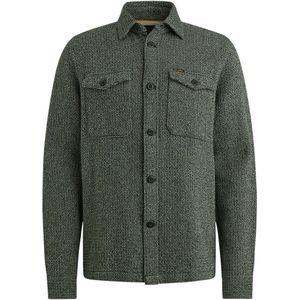 PME Legend - FANCY TWEEDLOOK - Hemd - Donker Groen