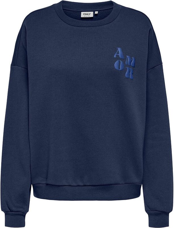 Only Sweat 15337658 Donker blauw