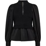 Co'Couture - Pullover 32192 ELISABETH - Zwart