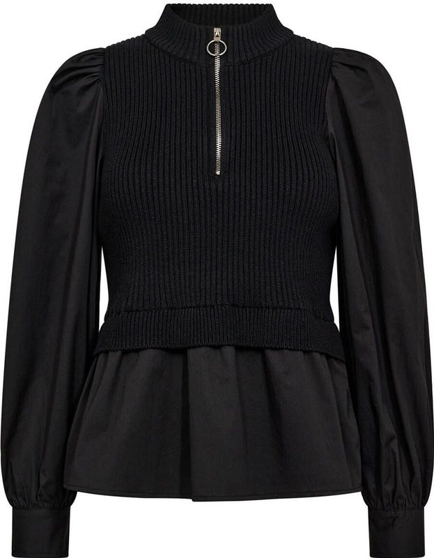 Co'Couture - Pullover 32192 ELISABETH - Zwart