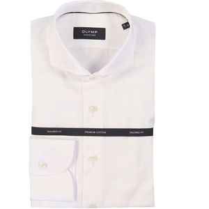 OLYMP - SIGNATURE - Overhemd - Wit - Tailored Fit - SIGNATURE Cutaway