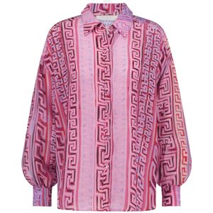 Fabienne Chapot Blouse lange mouw CLT-23-BLS-SS24 Roze