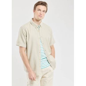 Armor-lux Overhemd korte mouw 73076 CHEMISE Ecru