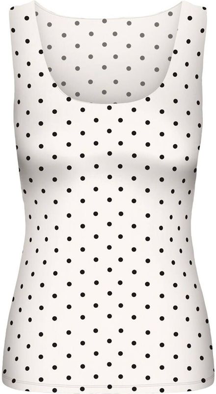 Only Top zonder mouw 15348826 LONE Ecru
