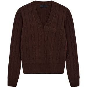 CPH Muse - Pullover 207036 - Donker Bruin - Dames Vest