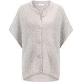 Knit-ted - Vest 252P042 Fifi - Licht Grijs - Gebreide Trui