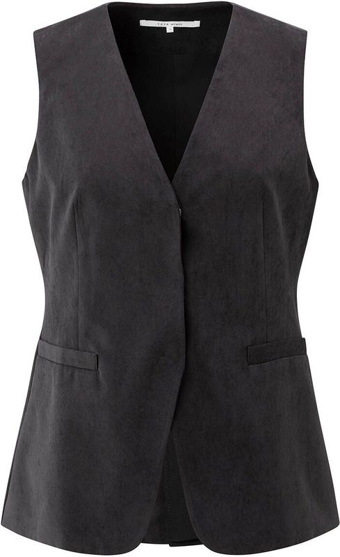 YAYA Gilet 01-521006-511 Zwart