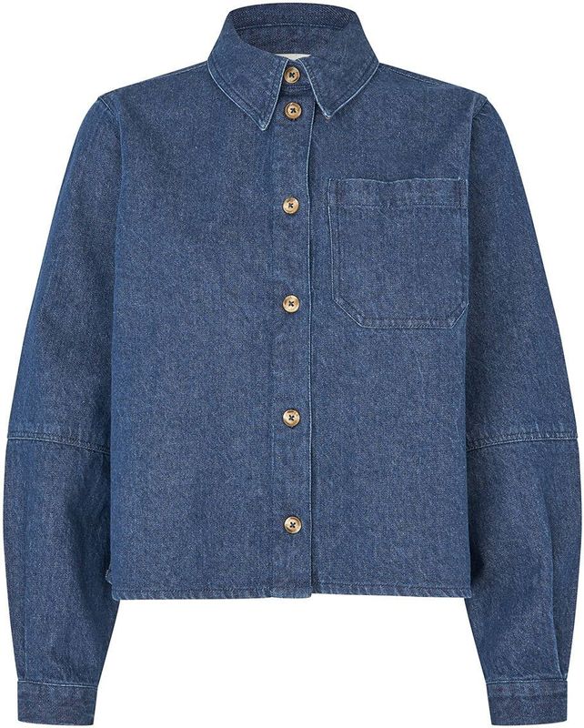 Modström - Possymd Shirt - Blouse - Blauw
