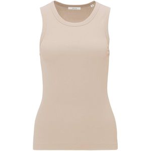 Opus Top zonder mouw 10038710409100 Midden beige