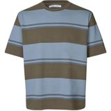 Samsoe & Samsoe - M25300032 - T-shirt - Rood - Korte Mouw