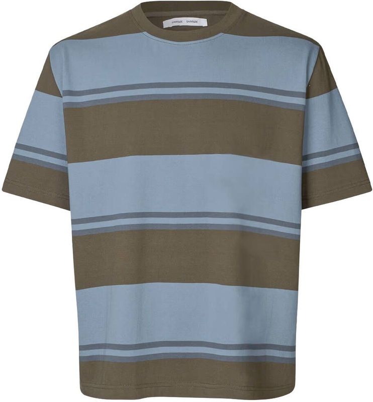 Samsoe & Samsoe - M25300032 - T-shirt - Rood - Korte Mouw