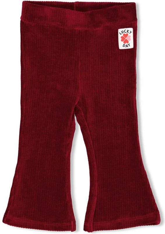 Feetje - Queen of Hearts - Flared Broek - Bordeaux