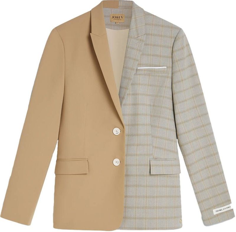 JOSH V - Suus Blazer - Light Brown - Statement Blazer - Tweedelig Design