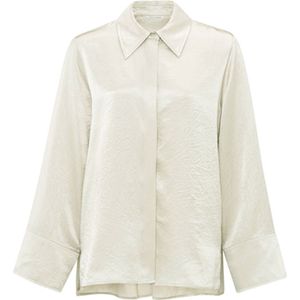 YAYA Blouse lange mouw 01-201120-411 Ecru