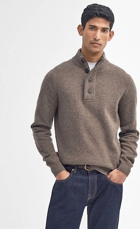 Barbour Pullover MKN0585 PATCH H.Z Zand