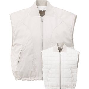 YAYA - Bodywarmer - Beige - Reversible
