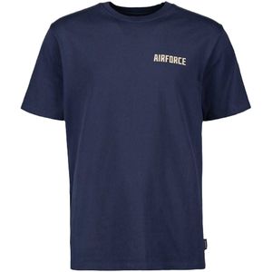Airforce T-shirt korte mouw GEM1068-SS24 Donker blauw