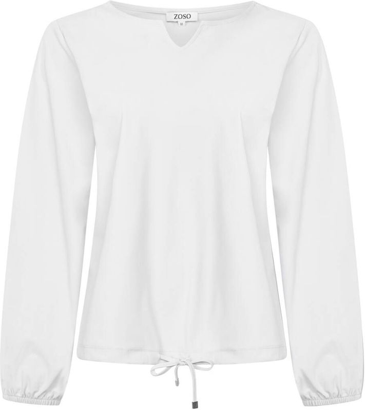 Zoso Top lange mouw 254Joan Wit